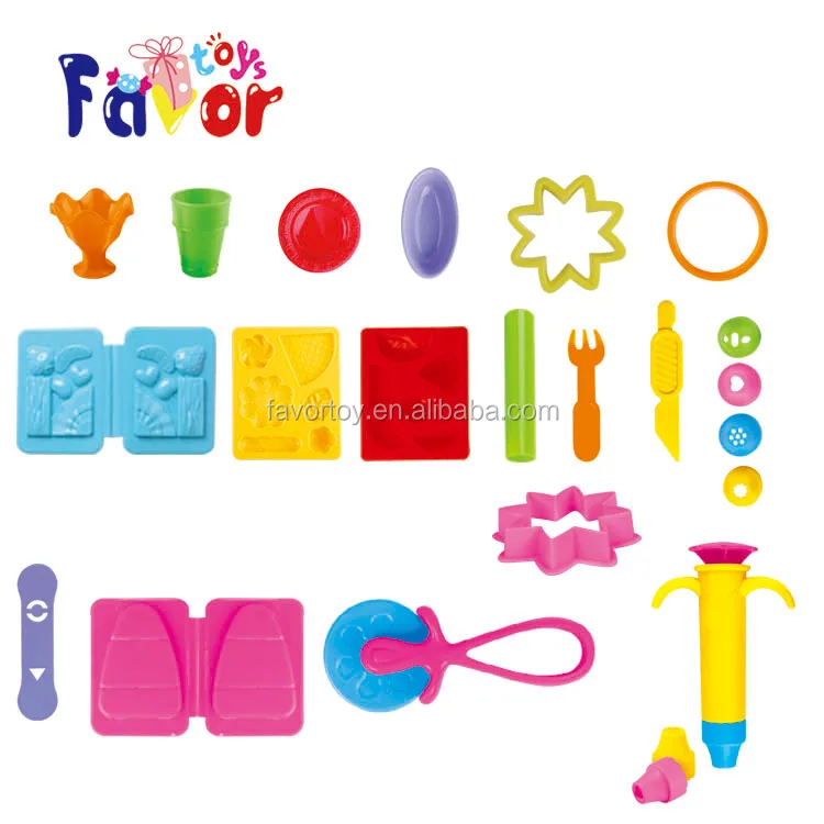Intelligent non-tioxic modeling clay toy play dough set