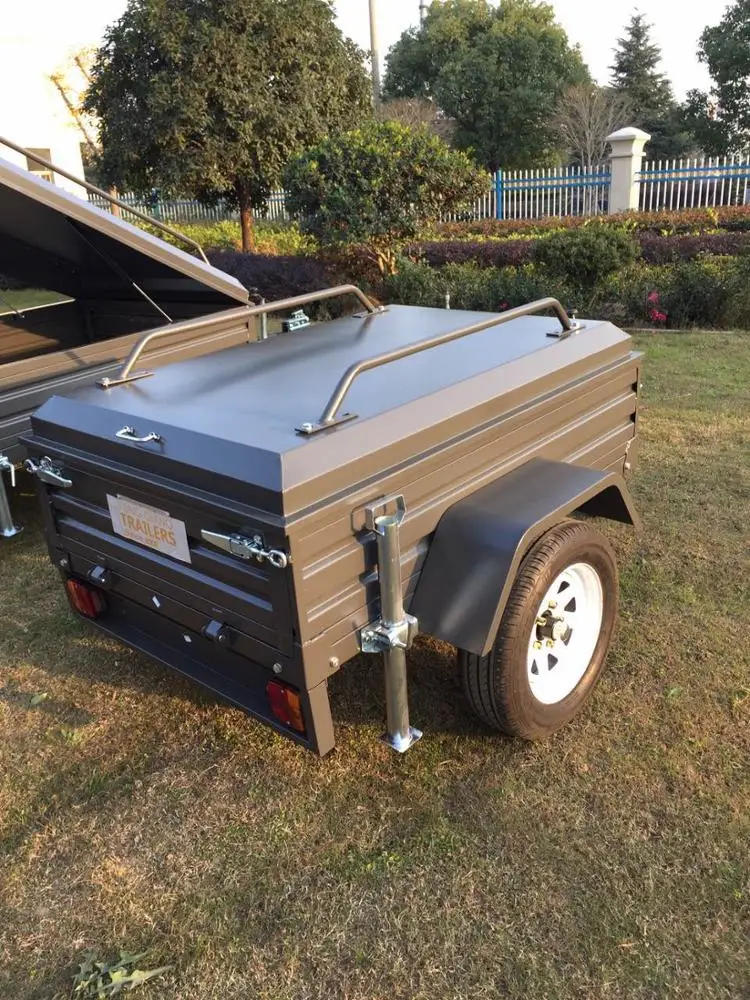 5x3ft   6x4ft   powder coated Food trailer   utility trailer