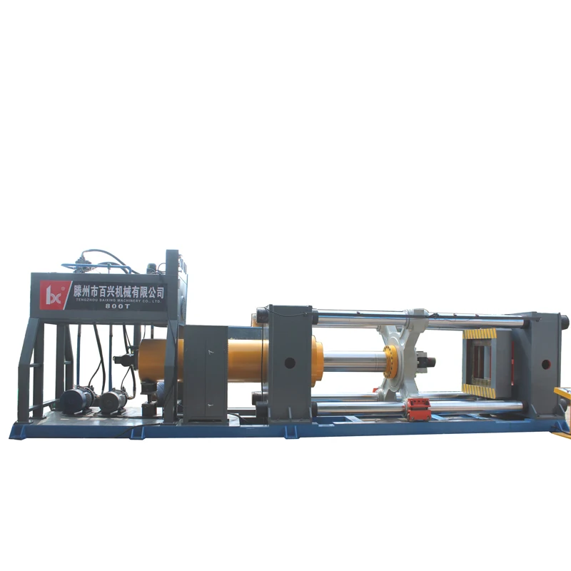 800 tons horizontal hydraulic press, horizontal extruder