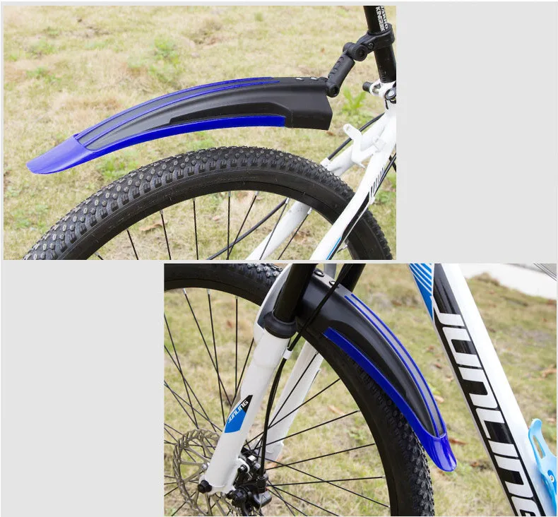 Пластиковые велосипедные Брызговики, Набор крыльев для горного велосипеда, грязевые щитки, велосипедные крылья, передние/задние крылья