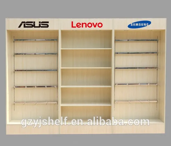 Mobile Phone Accessories Display/ MDF Cell Phone Display Showcase