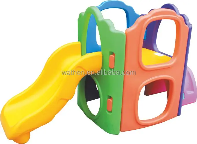 Classic Indoor Plastic Toy Equipment Indoor Playground with Game House for Children Amusement Park Kindergarten Pre-school Malls