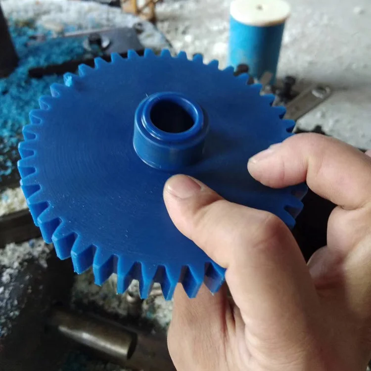 
CNC Machining Plastic Parts Plastic Products Wheel Roller Block Gear 