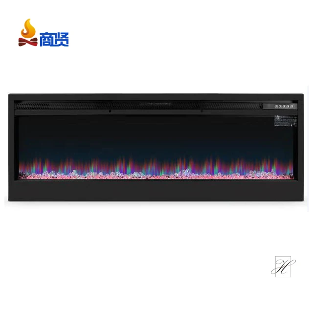 Hotel Indoor Realistic Flame Electric Fireplace Wall Mounted Fireplace Mist Water Vapor Fireplace