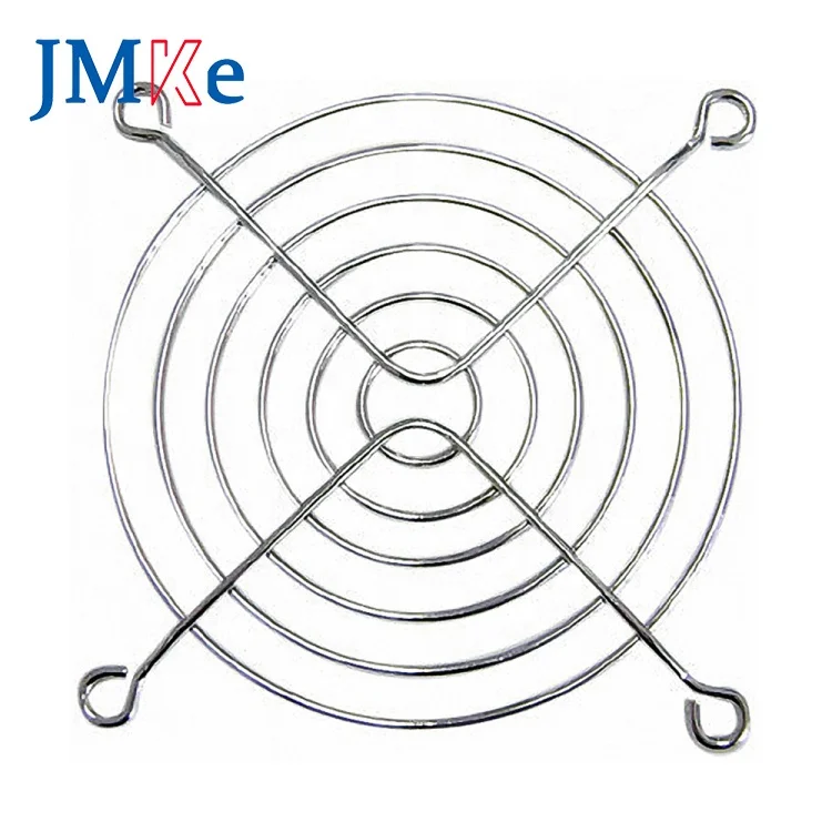 JMKE Hot Sale AC DC Metal Fan Guard filter fan guard 92mm Grille Guard