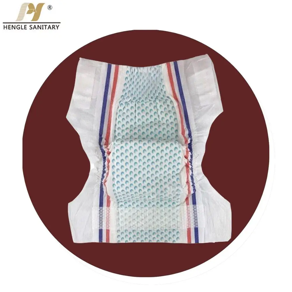 Wholesale Fashion Disposable Baby Diaper Machine Manufacturing Newborn Baby Diaper Stock