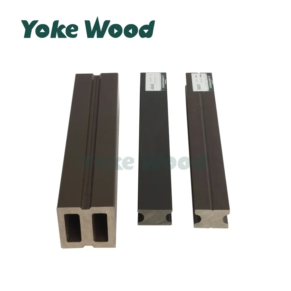 Vyokewood Wood Plastic Composite Decking Clips / Accessories for WPC Post WPC Beam WPC Joist and Keel