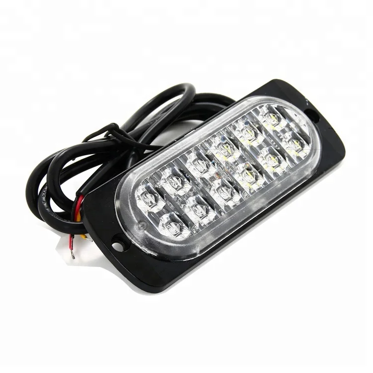 24V 12LEDs outdoor led strobe light flash strobe light for truck car trailer