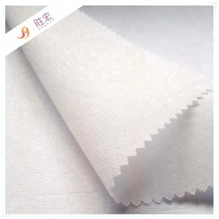 
OEKO TEX стандарт 100 покрытый 75d тканый плавкий/плавкий прокладочный материал для футболок/ткани 