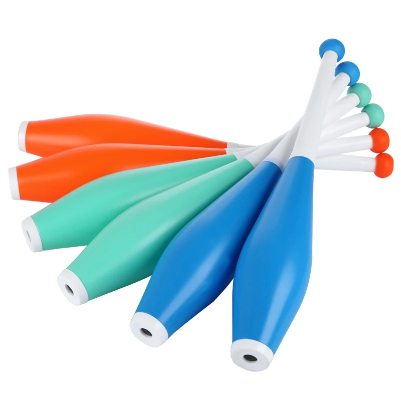 Lingdong juggling toys professional circus jugging clubs for clown performing