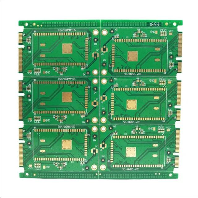2 слоя 94V-0 Fr-4 двухсторонняя печатная плата для ноутбука