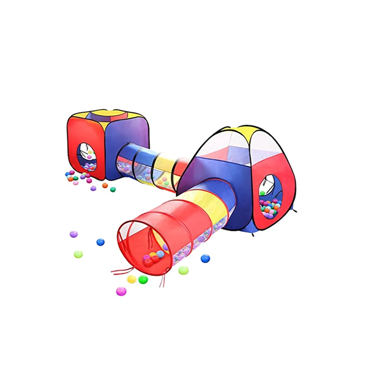 Kids Play Tent Set Outdoor and indoor Play House Children Big Pop Up Play Tent With Balls