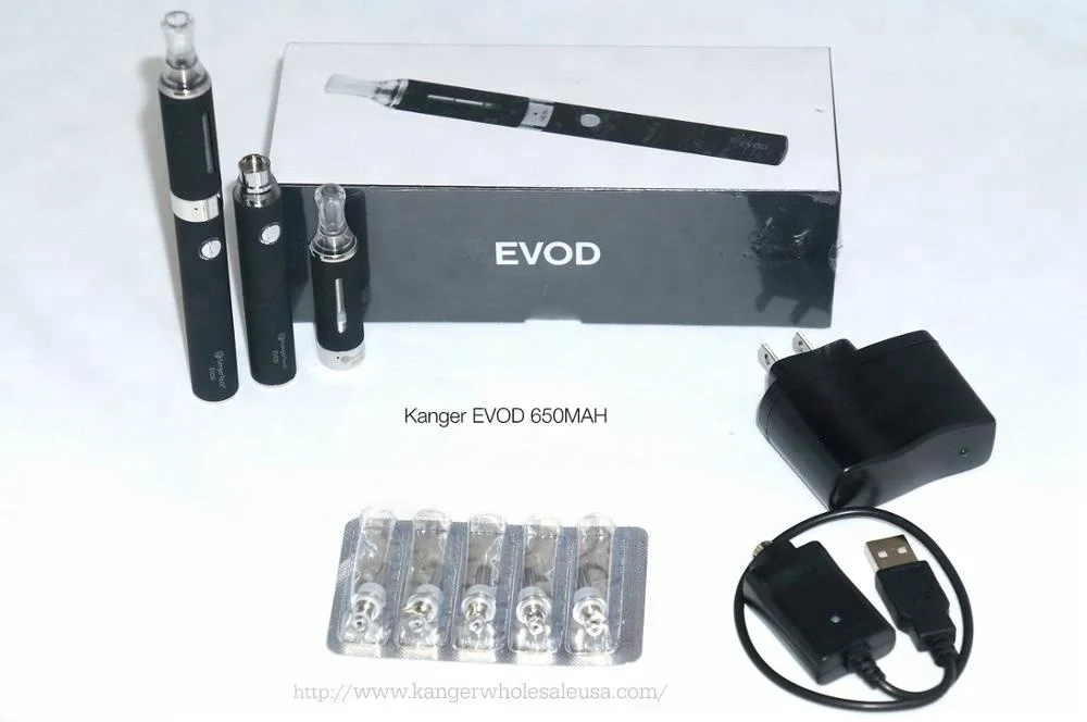 
Kanger EVOD Starter Kit 650mAh EVOD Tank Electric Cigarette 