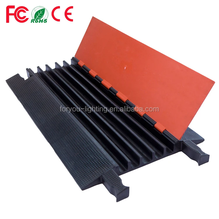 CE GUARD Dog 65T Load Bearing All-weather Environmental 5-Way Line Cross 5-Channel 5 Channel 5CH 5-CH Cable Ramps