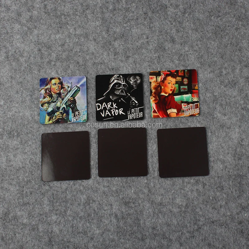 Factory price cheap sublimation fridge magnet paper photo magnets