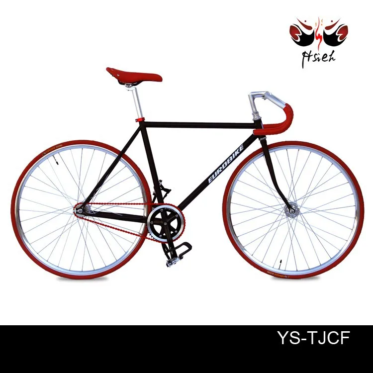 absolute single speed antique metal bicycle retro style with vintage metal anodic coating