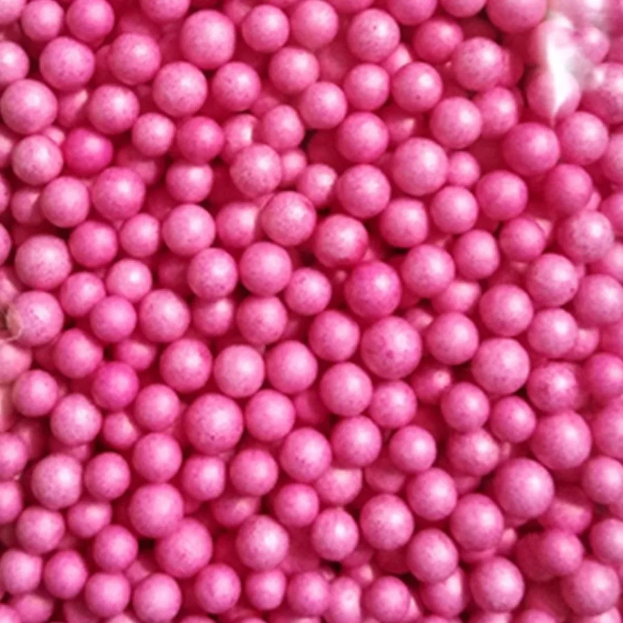 Pink Eps Polystyrene Beads Craft Foam Styrofoam Ball For Slime Diy And Decorative Ball Arts Toys Christmas Easter Decorations