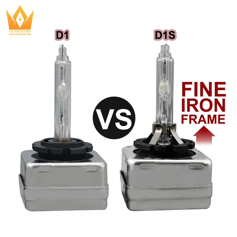 12V 35W 3000k 6000k 8000k Auto D1S bulb HID xenon light with Hob for car headlight