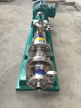 Food Liquid Screw Pump/Sanitary Screw Pump