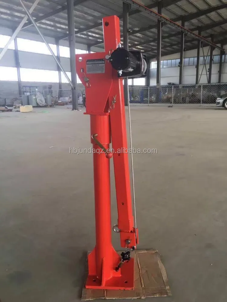 DC12V/24V pickup truck crane vehicle mounted lift motor crane