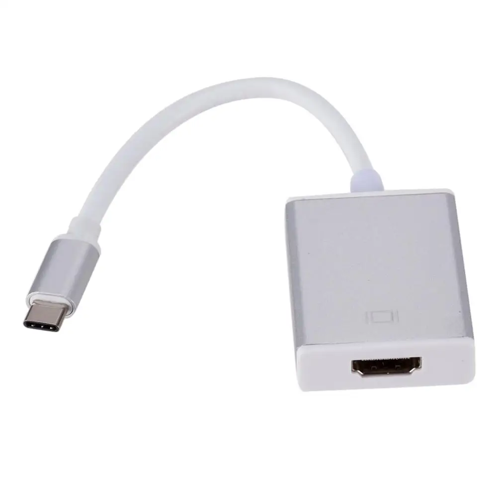 USB 3.1 Type C to HDMI  Adapter 1080P USB-C HDTV Adapter Cable for Macbook