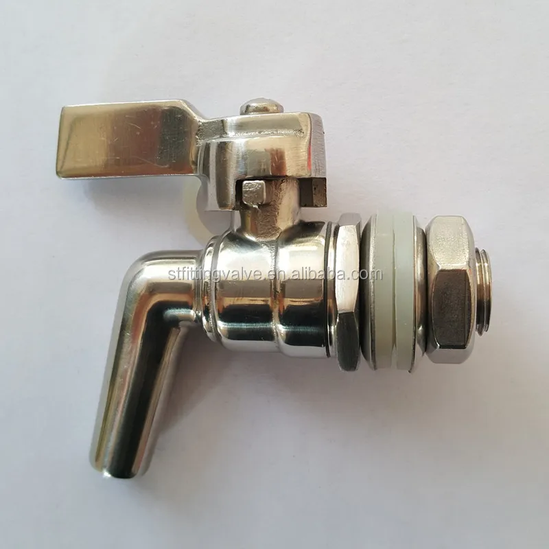 Stainless Steel 304 polished finish beer bottle tap