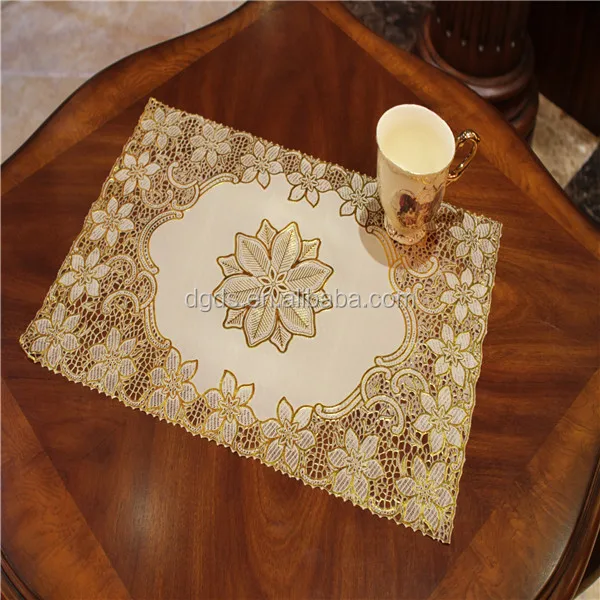 vinyl oval lace doiles