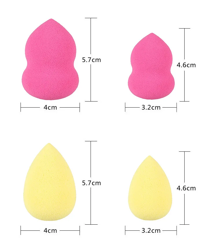 
Waterdrop Sponge Puff Professional wholesale cosmetic sponge gourd shape makeup sponge 
