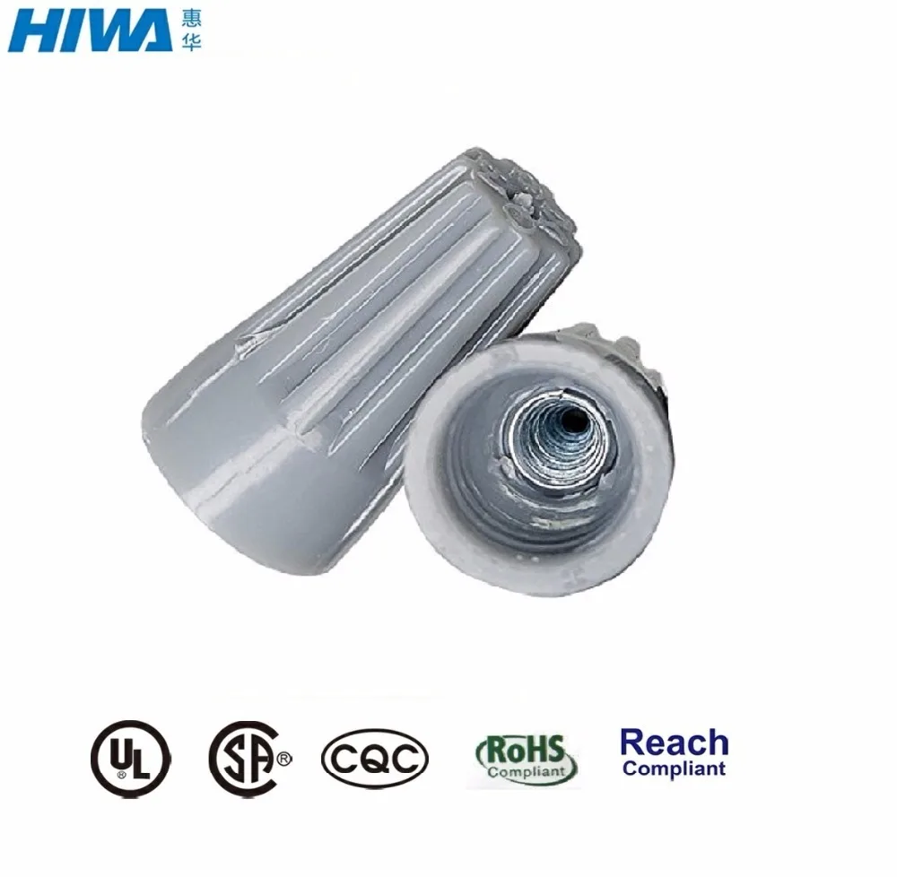 Screw on wire connector