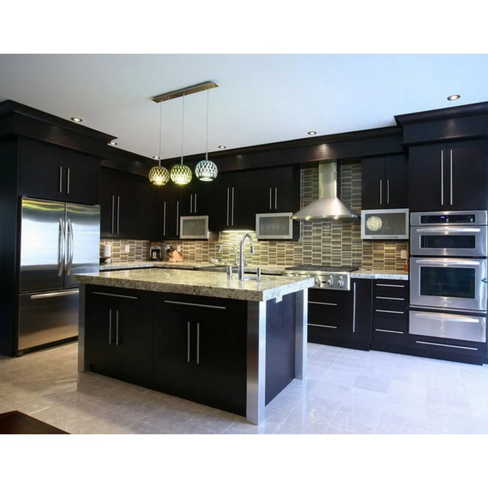 2018 Hangzhou Vermont индивидуальные цветные лаковые современные модульные кухонные шкафы