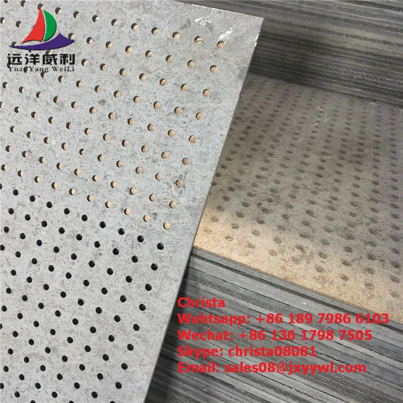 
fireproof perforated high quality price fibre cement 