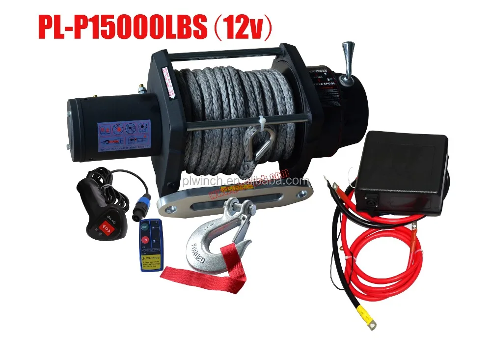 car electric warn winch 15000lbs capstan truck winches