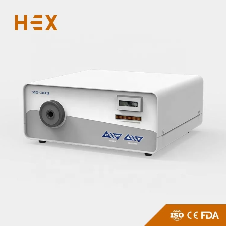 
XD-303-80W Fiber Optic Endoscope Microscope High Power LED Medical Cold Light Source 