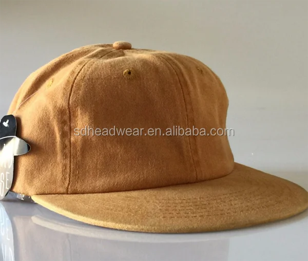 Окрашенная шапка горчичного цвета, неструктурированная шапка с завязками, плоская шапка с 6 завязками, низкопрофильная шапка