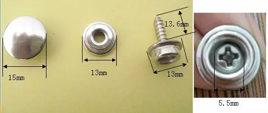 Для шлема горячие продажи цветной винт кнопки