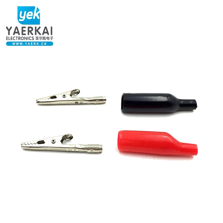 
Customizable production Nickel-plated-iron 5A 55mm zinc test metal alligator clip 