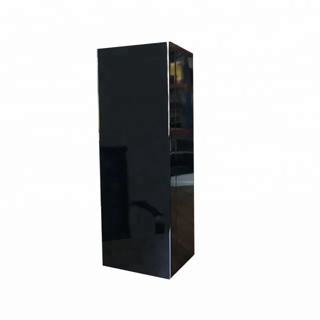 custom design piano black lacquer finish luxury wooden champagne bottle box