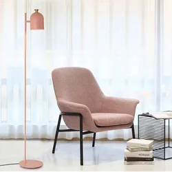 Hot sale factory kids pink yellow blue green warm light iorn covers floor lamps