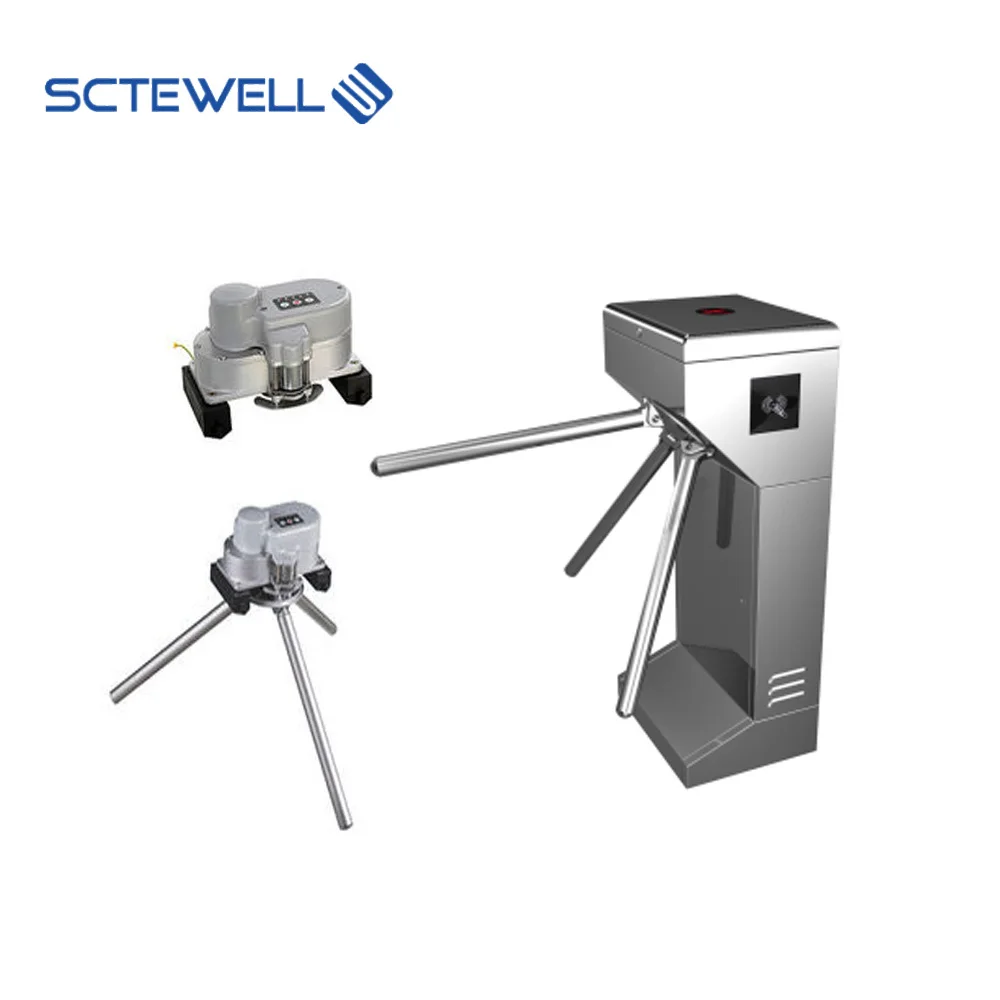 Smart Semi-turnstile Two-way Turnstile Gate Vertical Tripod Gate for Office Building