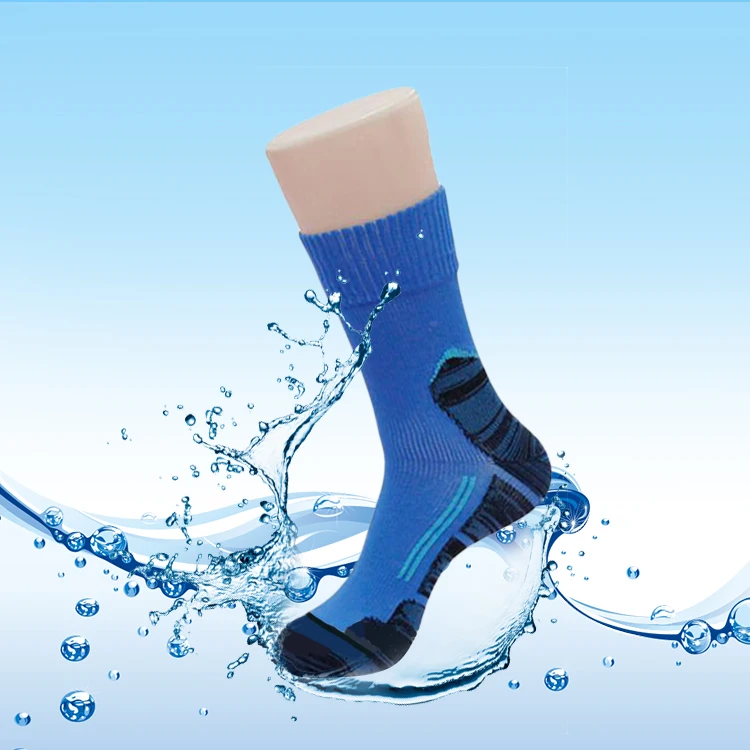 Водонепроницаемые носки унисекс с логотипом под заказ, дышащие водонепроницаемые носки для походов в воде
