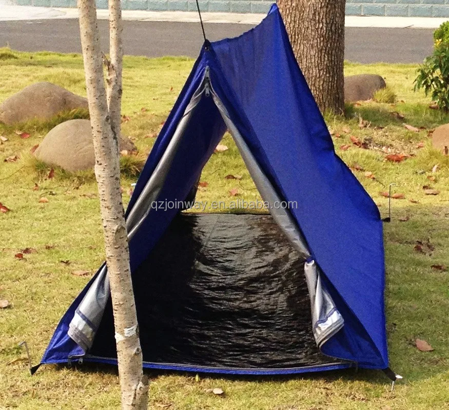 JWF-059A Modern design outdoor single emergency shelter garden camping triangle tree hanging tent