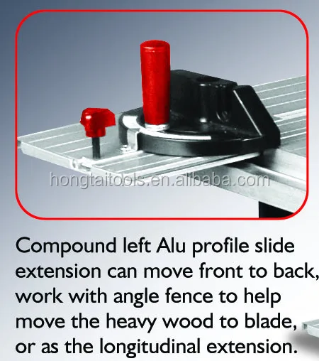 High Speed Mini Sliding Table Saw for Woodworking, Table Saw Machine