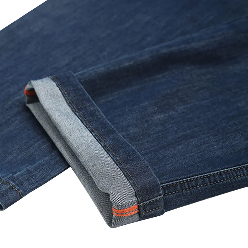 The straight man jeans regular big size add logo more pockets for work  customized yulin OEM jeans