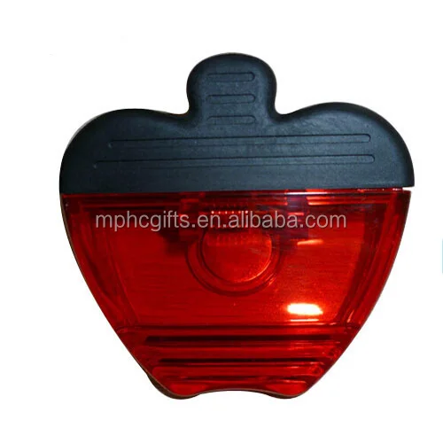 Индивидуальный пластиковый зажим в форме яблока с сильным магнитом