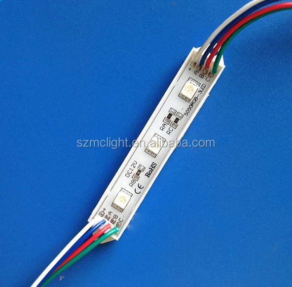 RGB small size 1led module 5050smd waterproof high brightness ce rohs