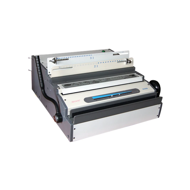 
SG 0608B Desktop electric 2:1 and 3:1 double wire 2in1 punching and binding machine  (60683509332)