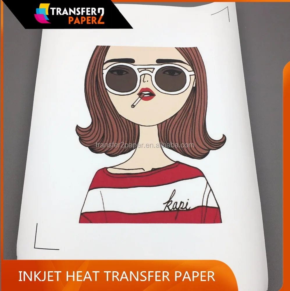 
Dark T-shirt heat transfer paper high tension light transfer paper 