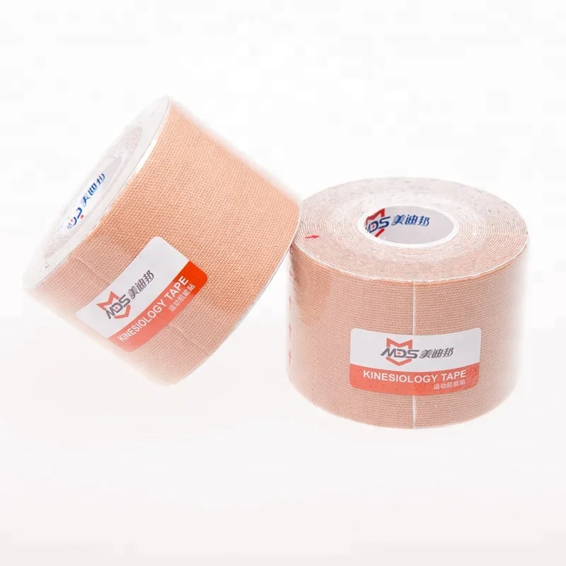 
Eco-Friendly Kinematics Tex Sport Printed Muscle Kinesiology Tape 