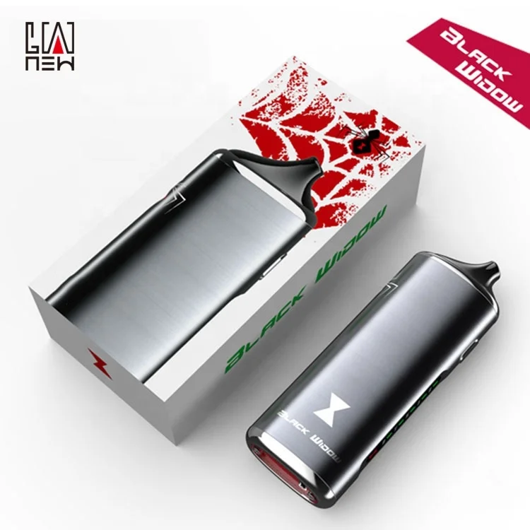 Wholesale Black Widow dry herb kingtons 2200mAh dry herb vaporizer