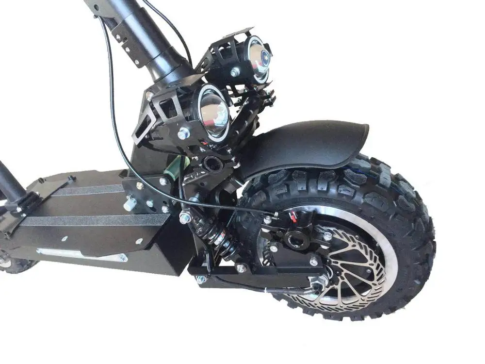 Great performance foldable electric skateboard 3200w with off road tyre